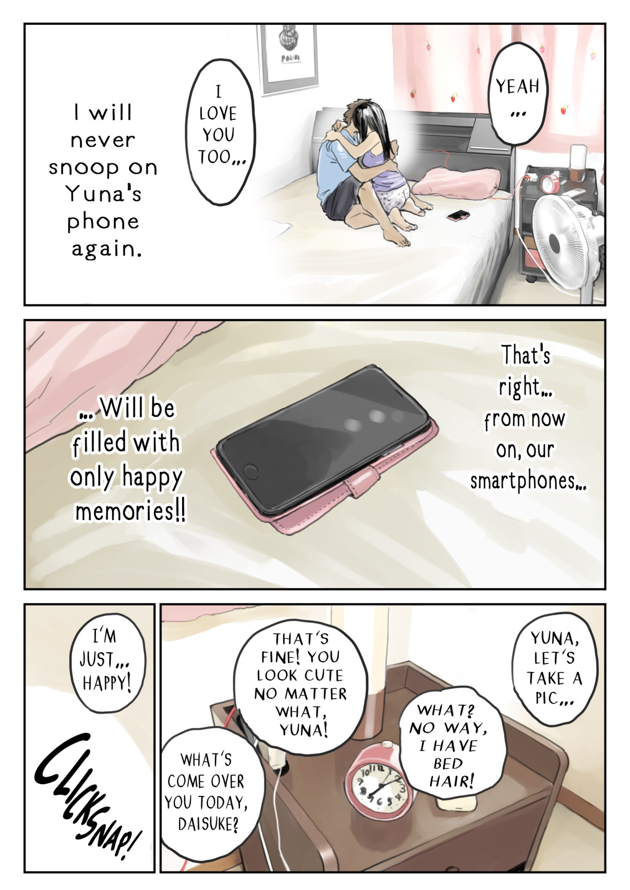 Hentai Manga Comic-I Just Snooped through Her Smartphone-Chapter 2-19